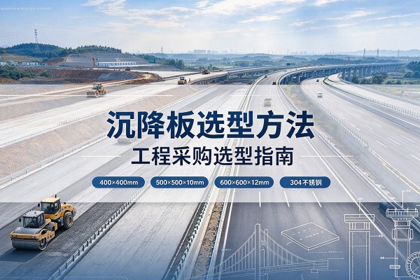 新化沉降板选择方法