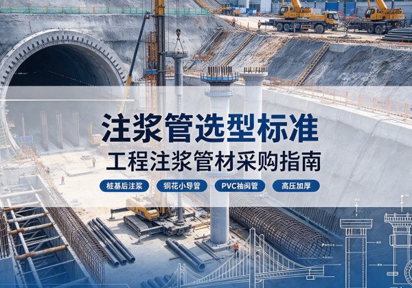 新化注浆管选型标准